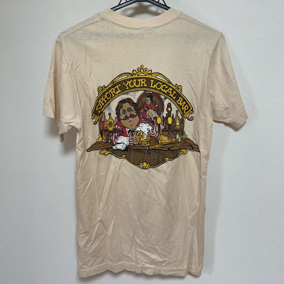 70s ヴィンテージ HANG TEN オールドサーフ ポケット付きTシャツ 70s ヴィンテージ HANG TEN オールドサーフ ポケット付きTシャツ