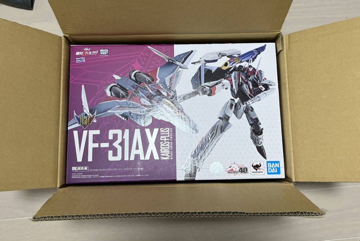 未開封新品】 DX超合金 劇場版 VF-31AX カイロスプラス（ミラージュ