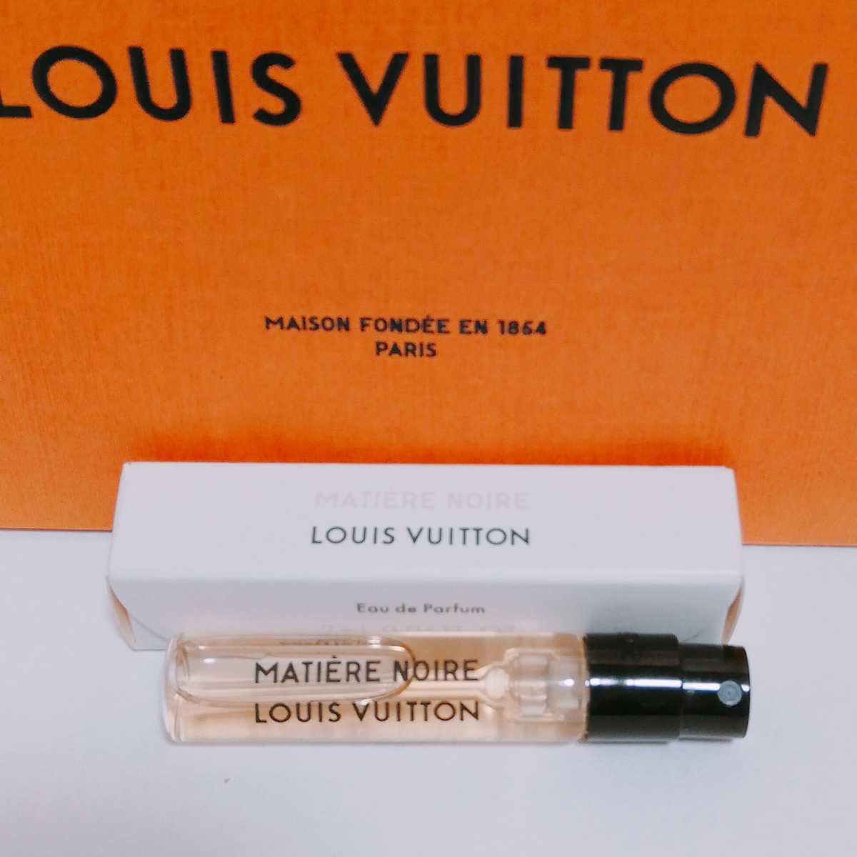 送料無料★新品 LOUIS VUITTON★ルイヴィトン★マティエールノワール オードゥパルファン 2ml 香水 MATIRE NOIRE パチョリ 沈香 即決_画像1