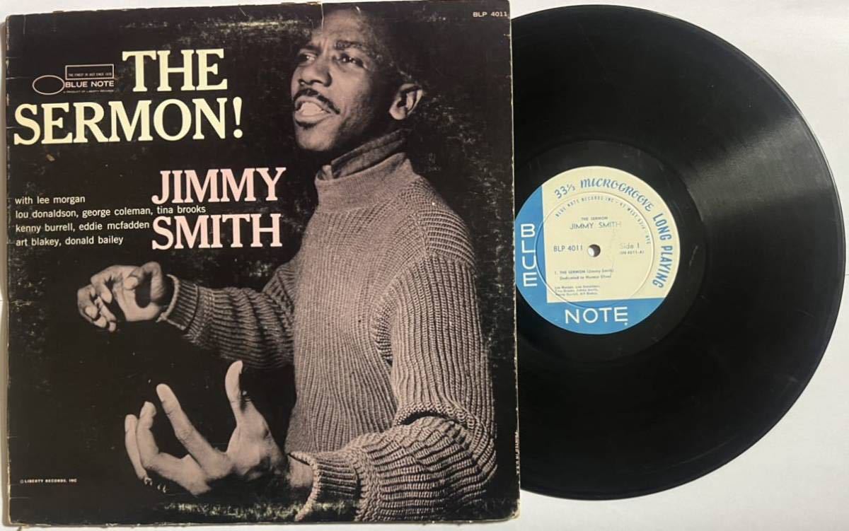 Jimmy Smith THE SERMON 47WEST 63rd/両面DG/RVG /両面耳/両面R