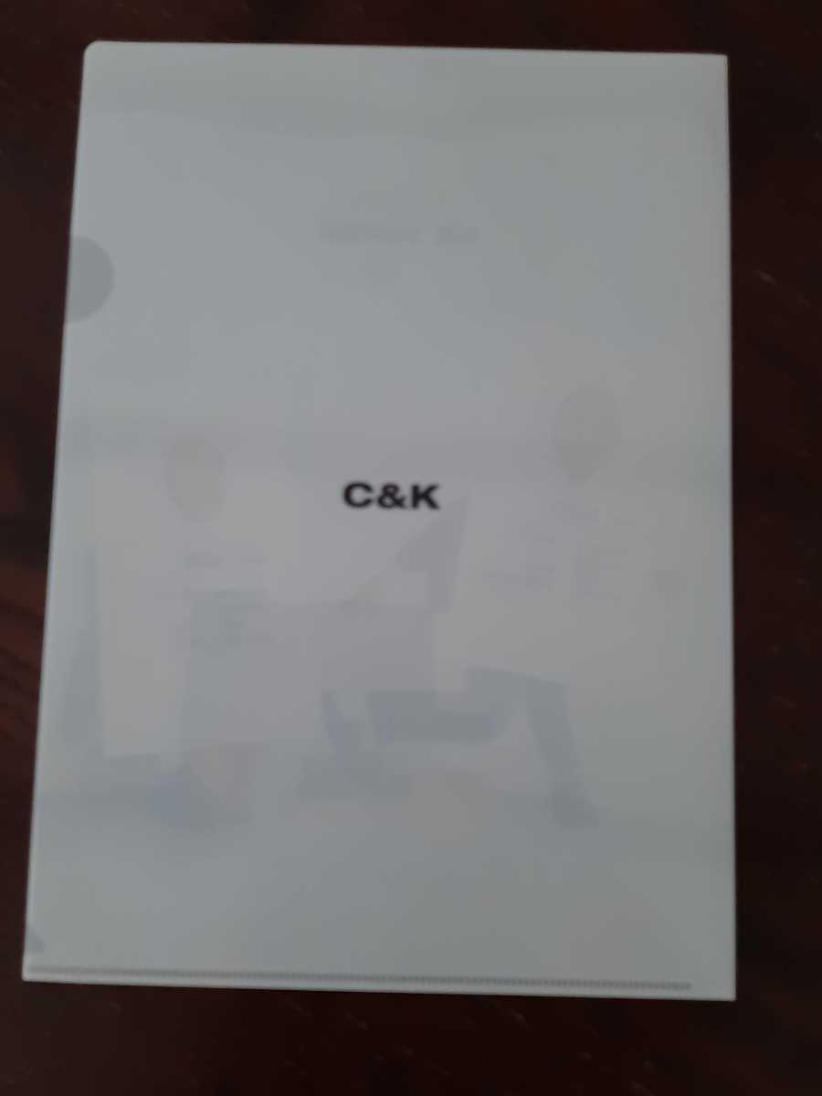 C&K　CK　TOKEN クリアファイル　購入特典_画像2