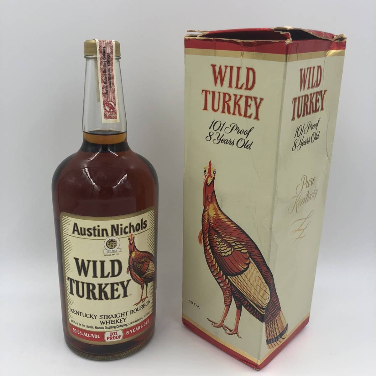 超希少】 ワイルドターキー 8年 WILD TURKEY 1140ml 1.14L 50.5