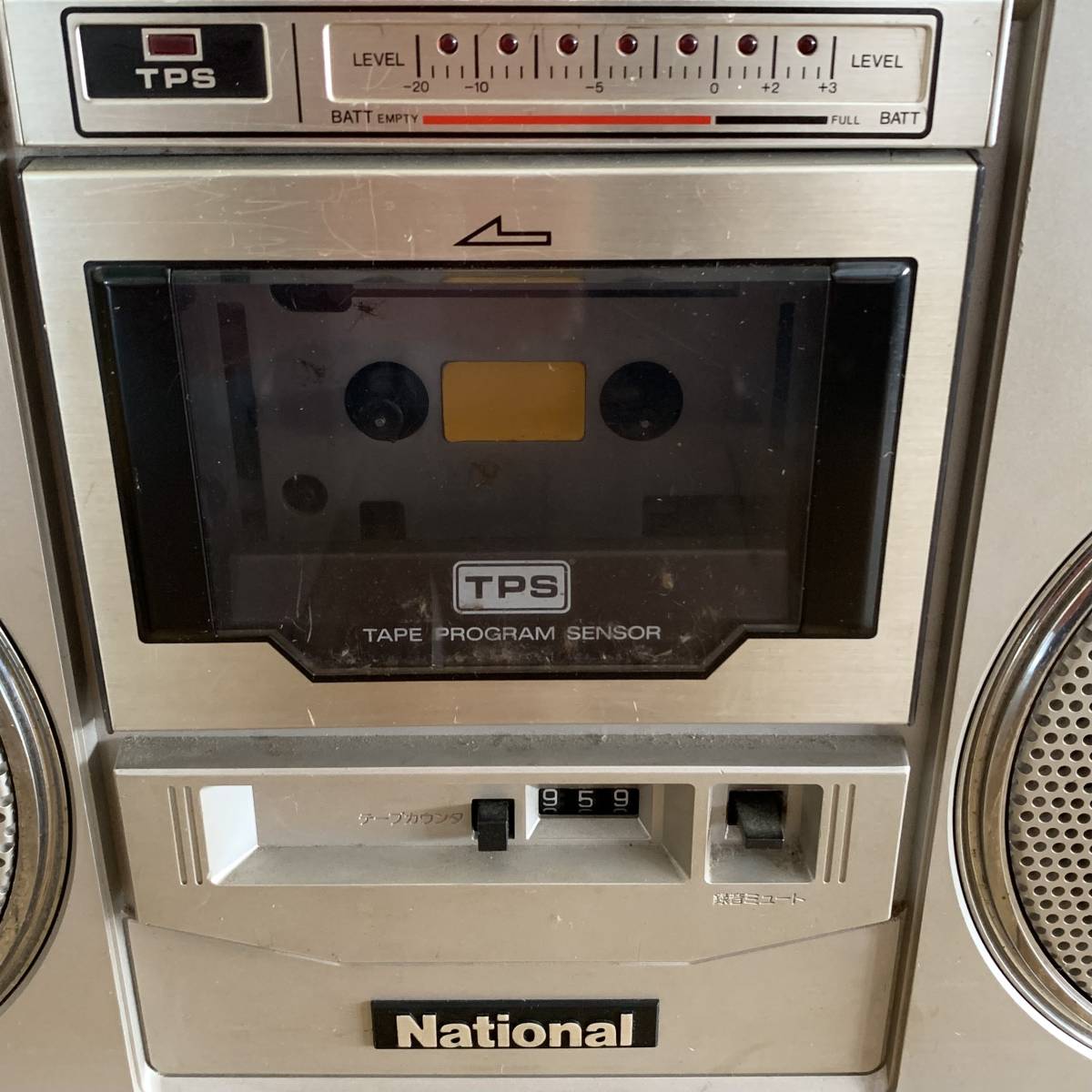 ▼【通電OK】National ナショナル RX-5100 ラジカセ ラジオカセット ラジオ オーディオ機器 グレーの画像8