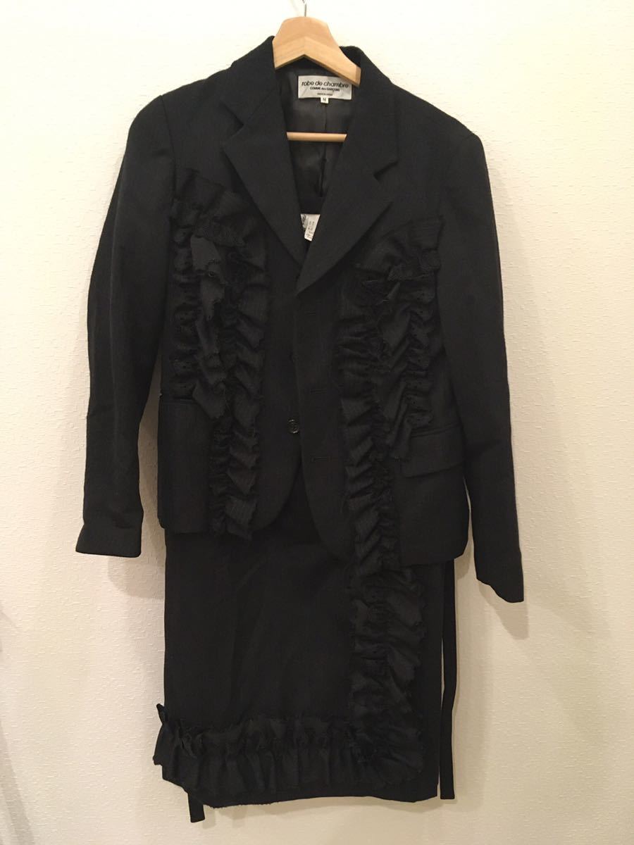 RJ-04002M RS-040040 コムデギャルソン　COMME des GARCONS 1円スタート 売り切り　robe de chambre セットアップ_画像1