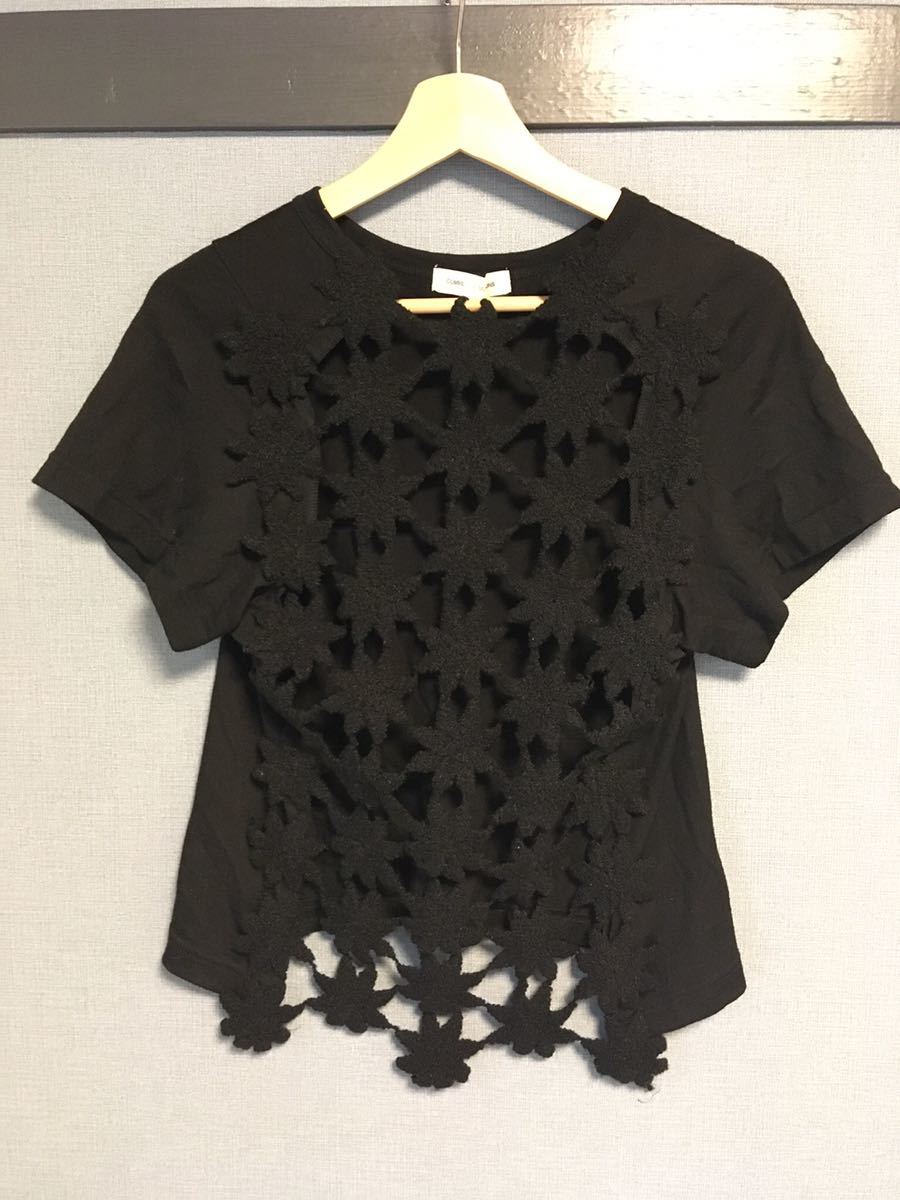 コムデギャルソン　COMME des GARCONS レディーストップス　シャツ　Mサイズ　1円スタート 売り切り　AD2005 GP-T031 _画像1