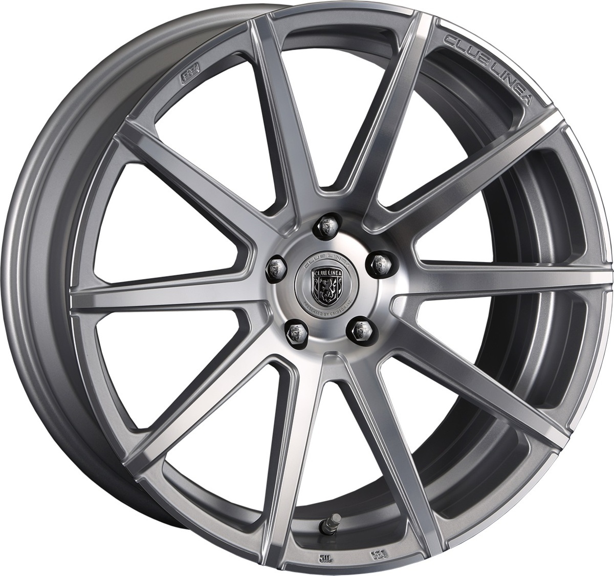 CLUB LINEA MALDINI FF 20インチ 9.5J +29 5-112 シルバーポリッシュ 4