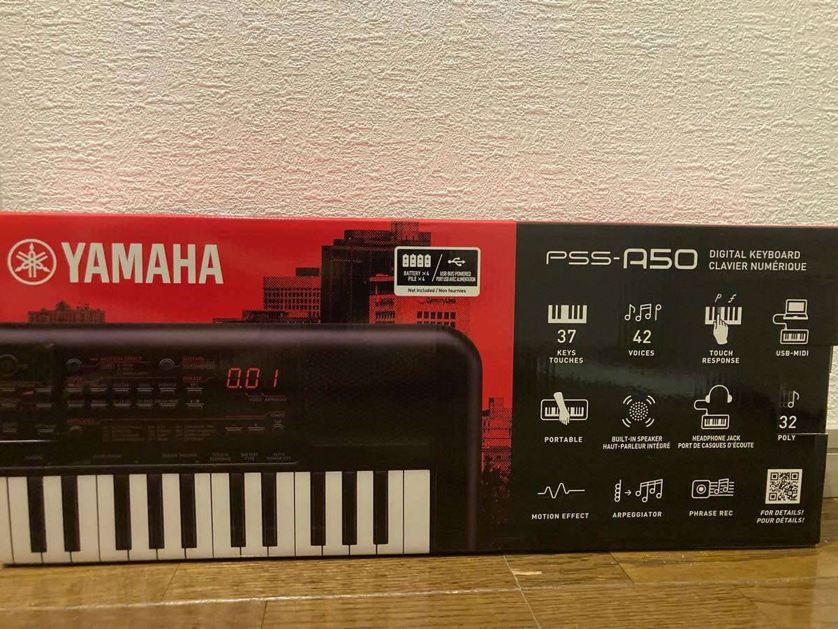 SALE／98%OFF】 ヤマハ PSS-A50 ミニキーボード ブラック asakusa.sub.jp