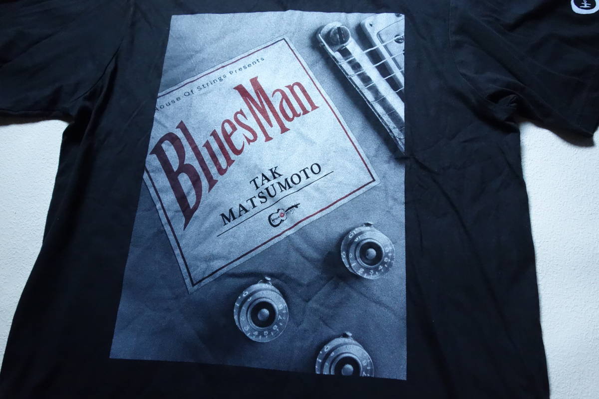 TAK MATSUMOTO 松本孝弘Tシャツ☆ Blues Man 初回限定版商品細節