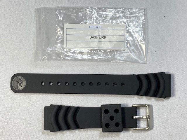 DA3H1JRR SEIKO プロスペックス 20mm 純正ラバーバンド ブラック SBDC005 6R15-00G0他用 ネコポス送料無料