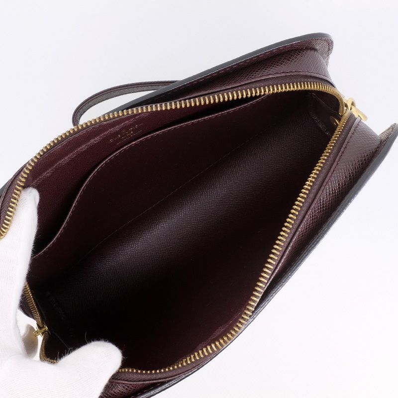 美品】ルイヴィトン バイカル メンズ セカンドバッグ タイガ・レザー