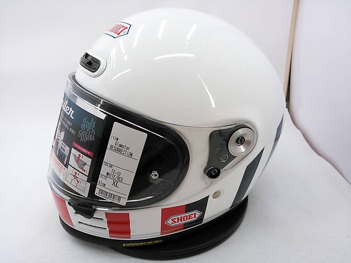 送料無料】使用極わずか 美品 2021年製 SHOEI ショウエイ Glamster