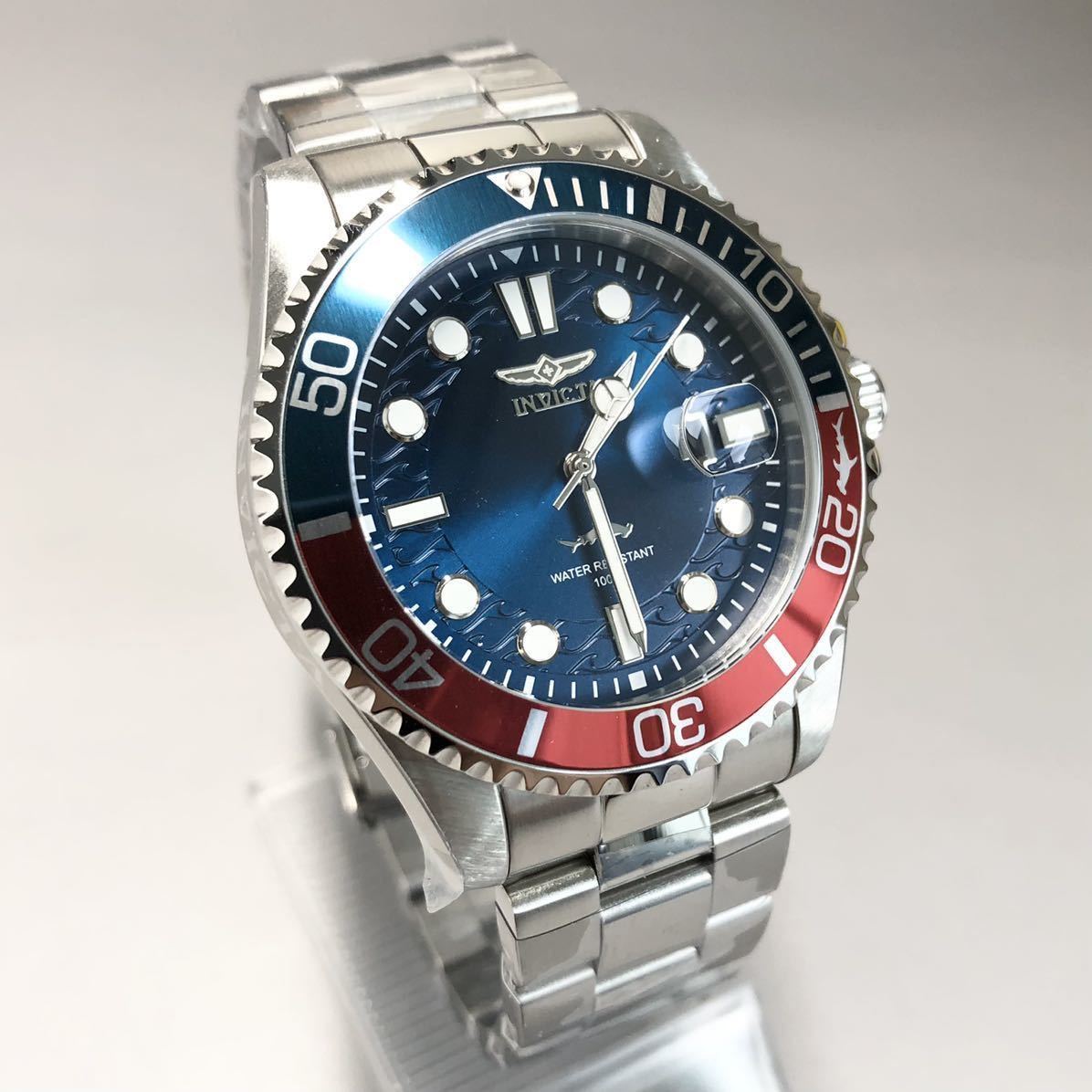 新品】インビクタ/INVICTA プロダイバー☆人気モデル☆ ペプシカラー