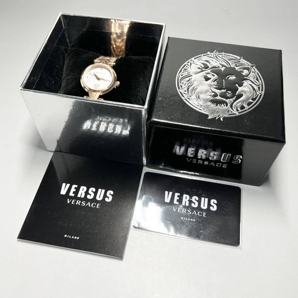 新品】ヴェルサス/ヴェルサーチ 定価3.5万円 ローズゴールド