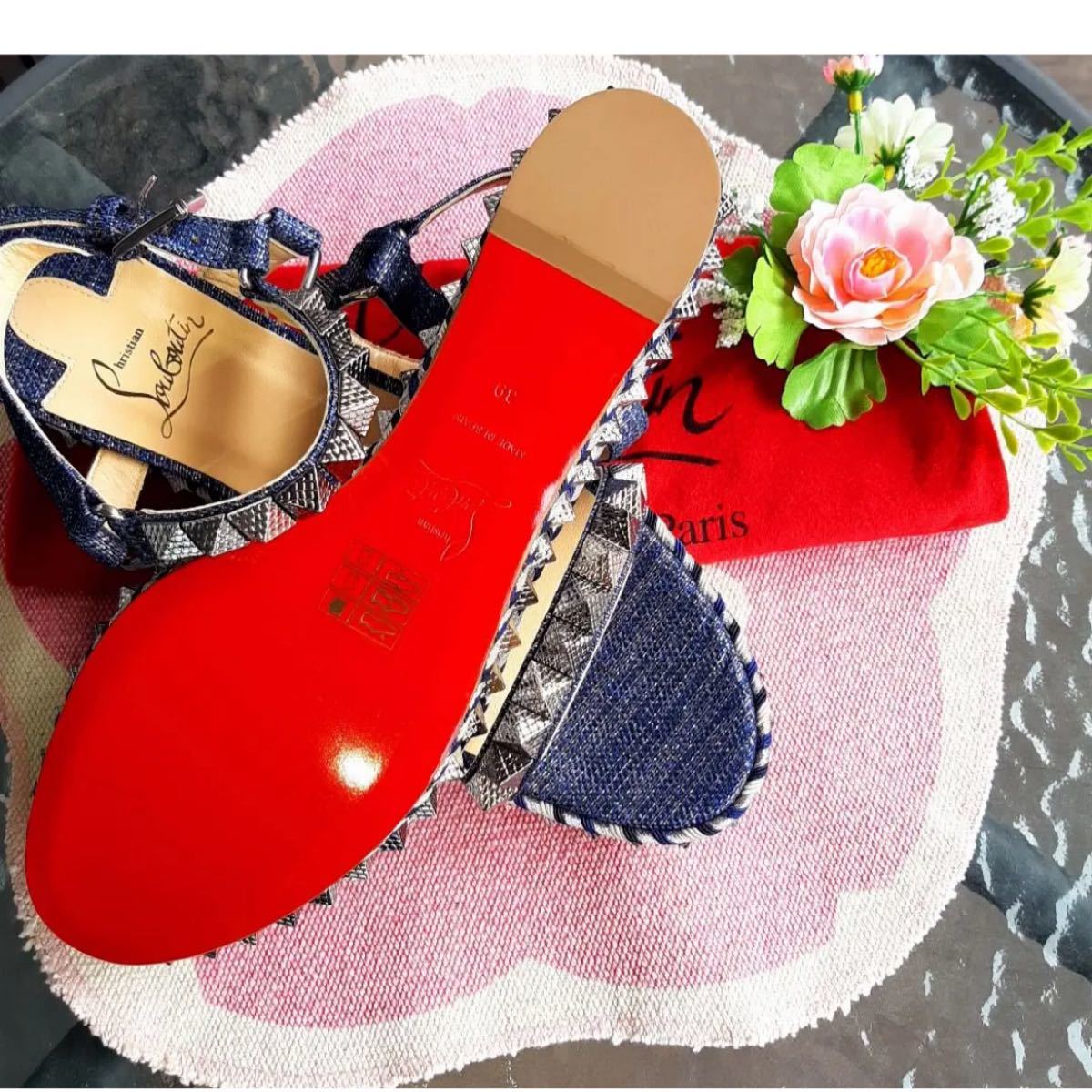 クリスチャンルブタン Christian Louboutin Pyraclou サンダル