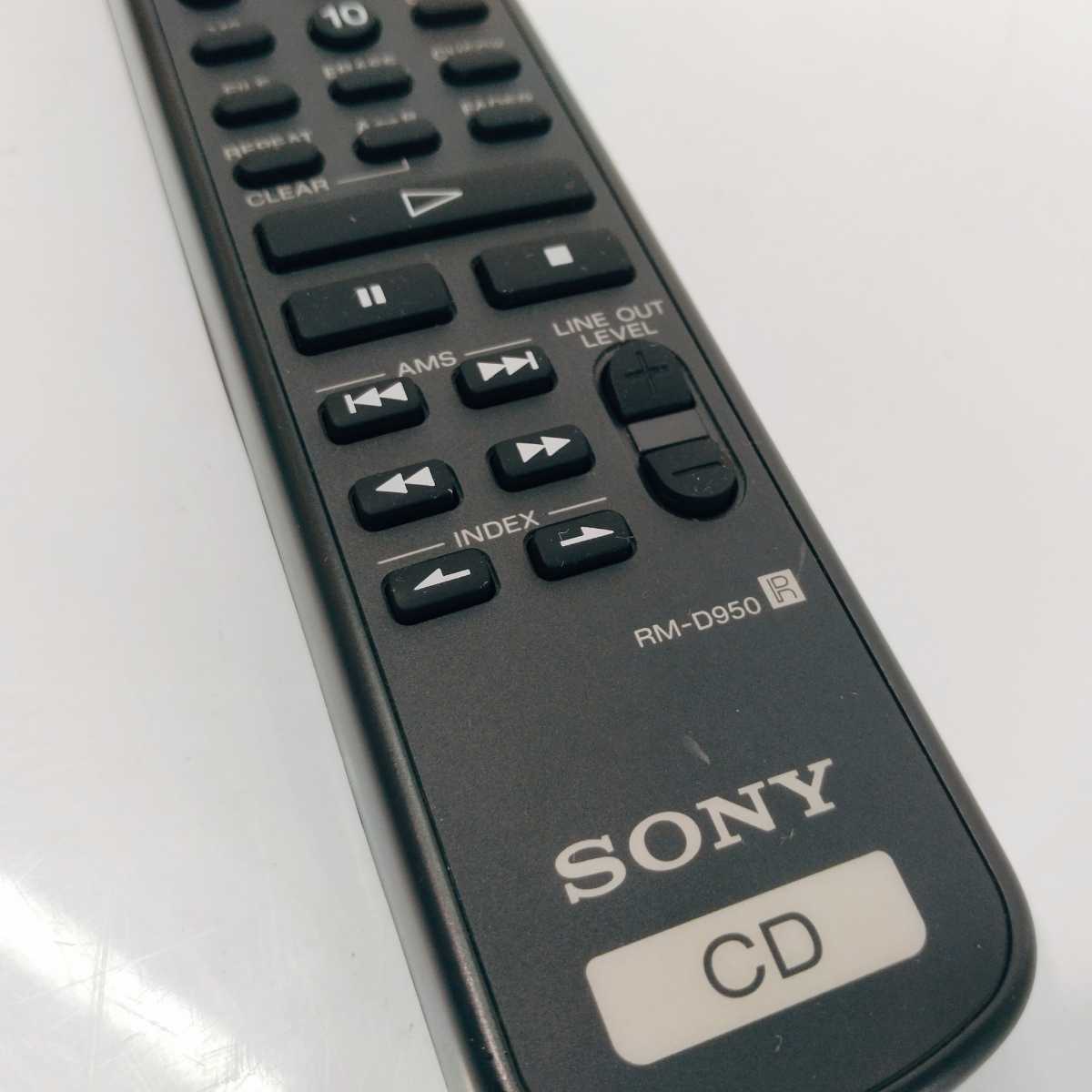 SONY ソニー CDプレーヤー リモコン RM-D950 CDP-XA55ES CDP SONY ソニー CDプレーヤー リモコン RM-D950 CDP-XA55ES CDP