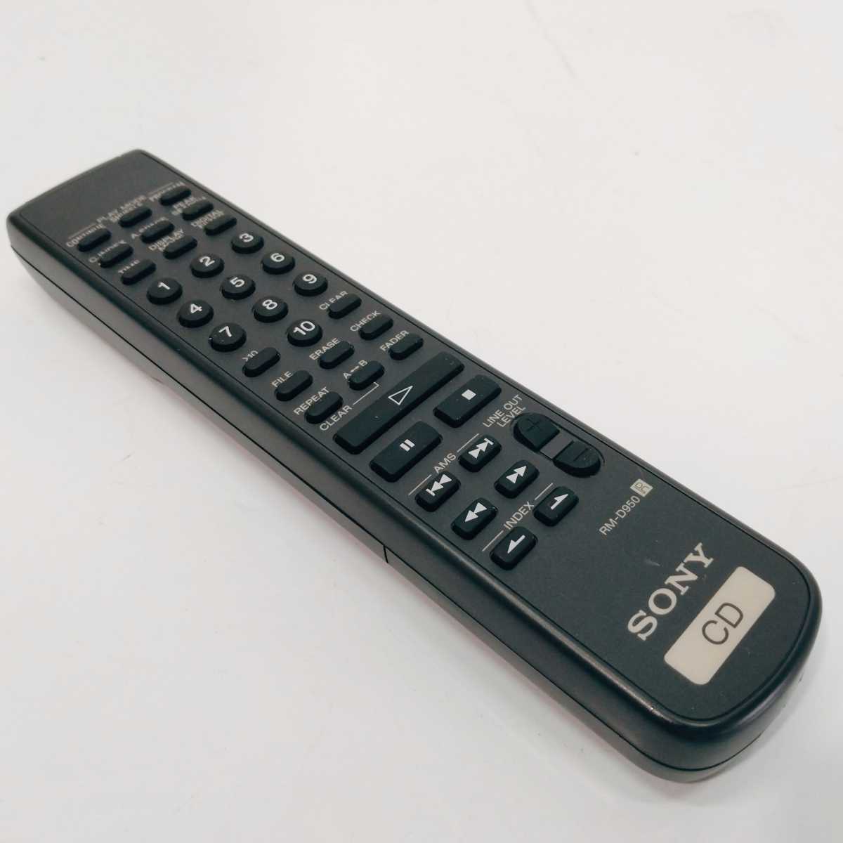 SONY ソニー CDプレーヤー リモコン RM-D950 CDP-XA55ES CDP SONY ソニー CDプレーヤー リモコン RM-D950 CDP-XA55ES CDP