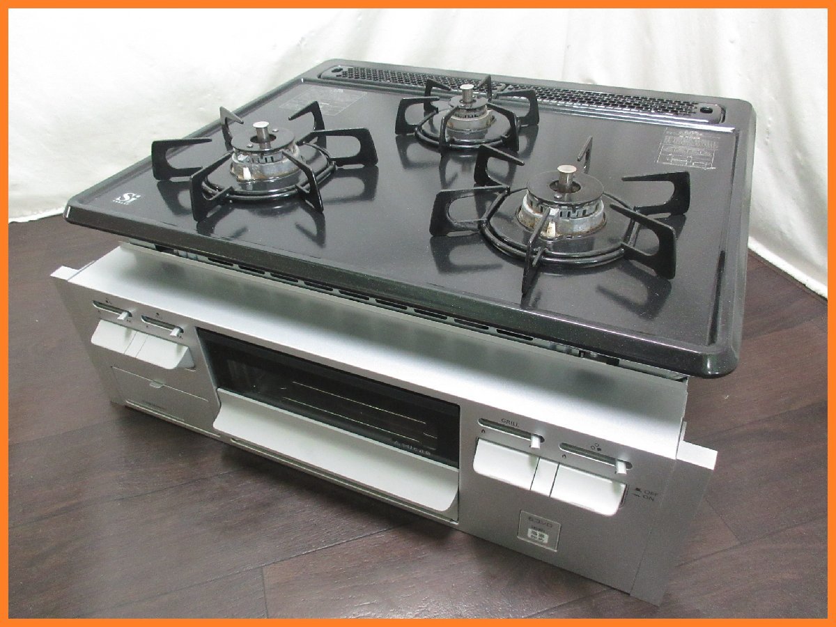 春の新作続々 新品 HARMAN ガスコンロ DG32T3VSSV 12A13A