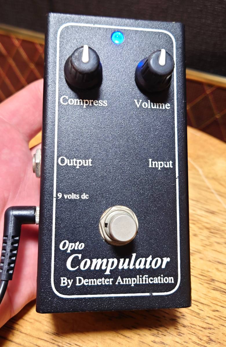 オプティカルコンプの名機 DEMETER COMP-1 Opto Compulator コンプレッサー 中古 エフェクター
