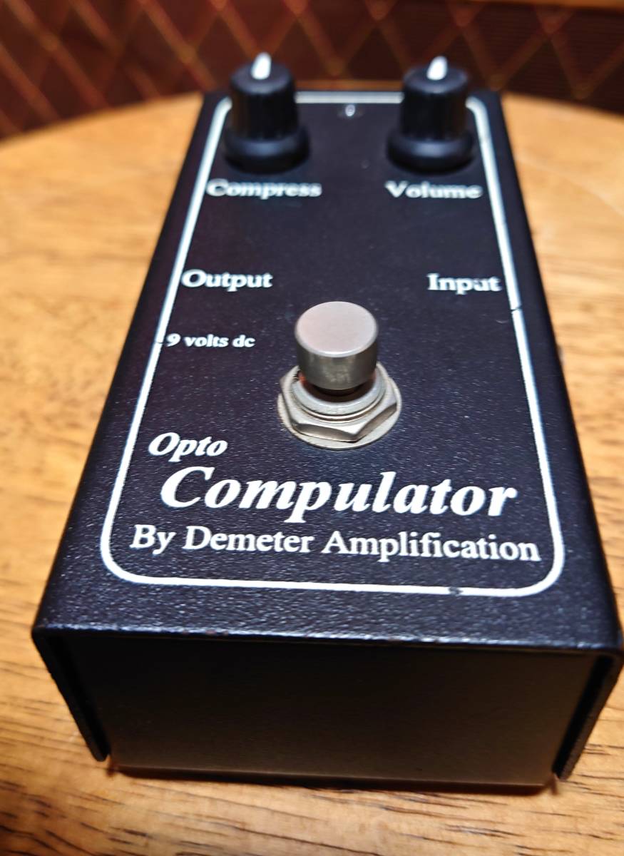 オプティカルコンプの名機 DEMETER COMP-1 Opto Compulator コンプレッサー 中古 エフェクター