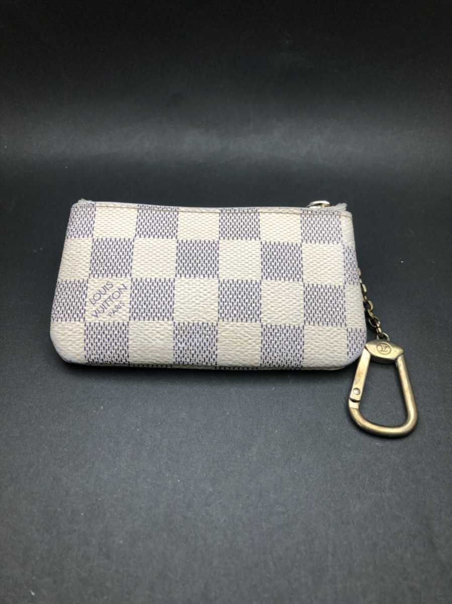 正規品販売! 極美品 希少 ルイヴィトン アズール ポシェットクレ 小銭