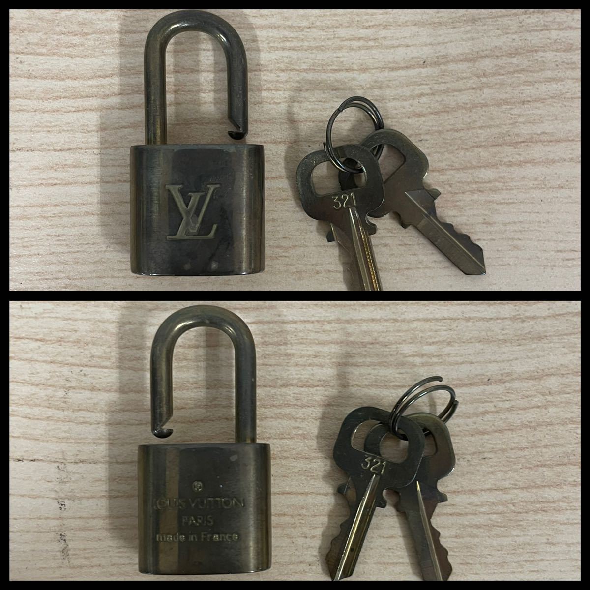 ○LOUIS VUITTON/ルイヴィトン キーポル45 モノグラム FL1929 南京錠
