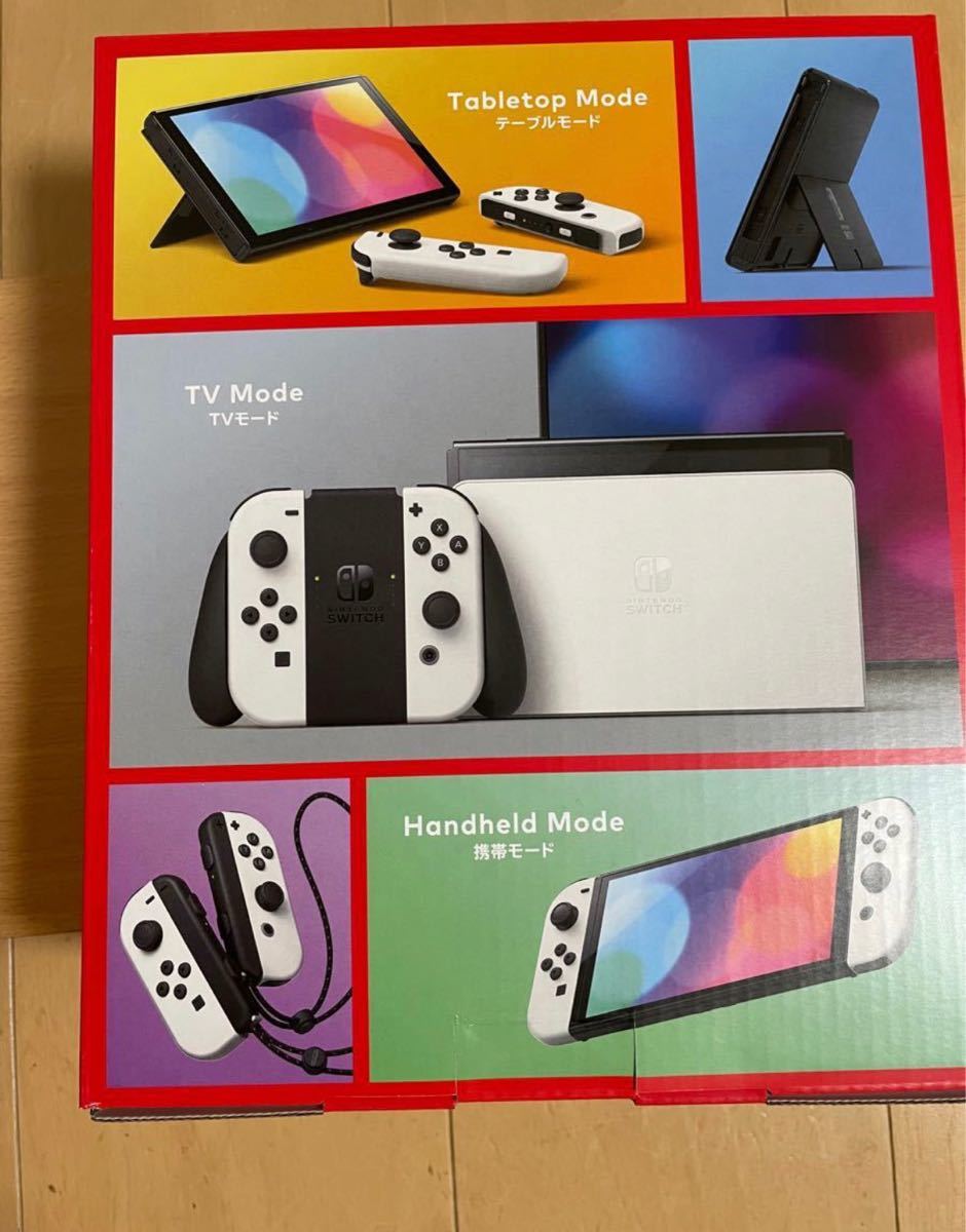 Nintendo Switch 有機ELモデル　ホワイト Joy-Con (L) ニンテンドースイッチ ニンテンドースイッチ本体