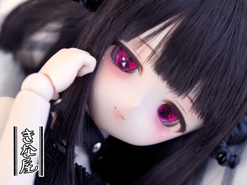 きな屋】DDH-01 カスタムヘッド (セミホワイト肌)+アイ+試作角※ソフビ