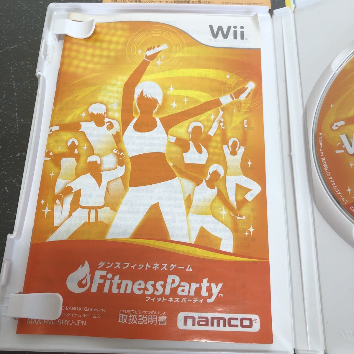 【匿名送料無料】Fitness party フィットネスパーティ wii 【3572】