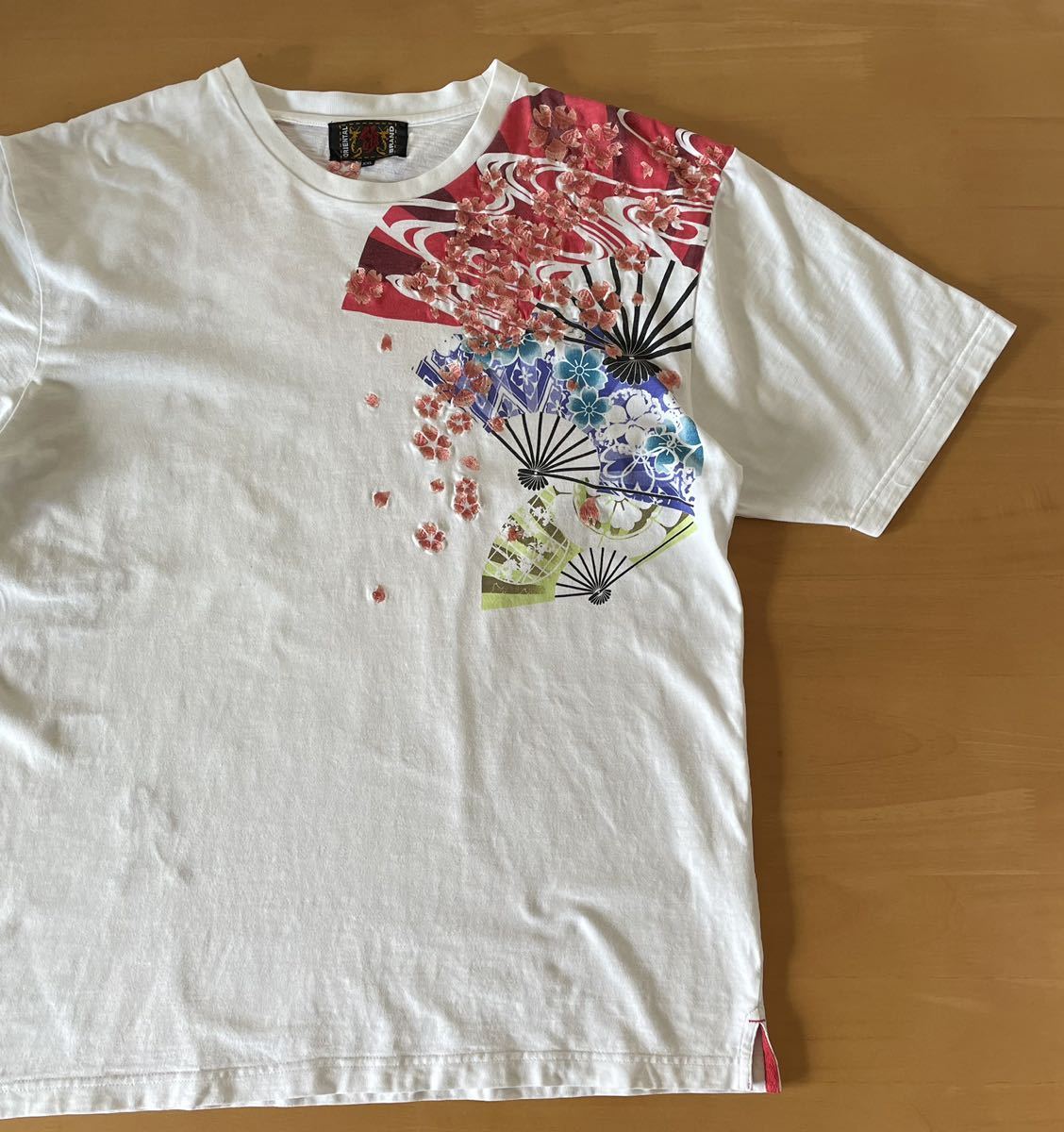 oriental brandオリエンタルブランド 錦 ＸＸＬ 和柄 刺繍 Tシャツ 