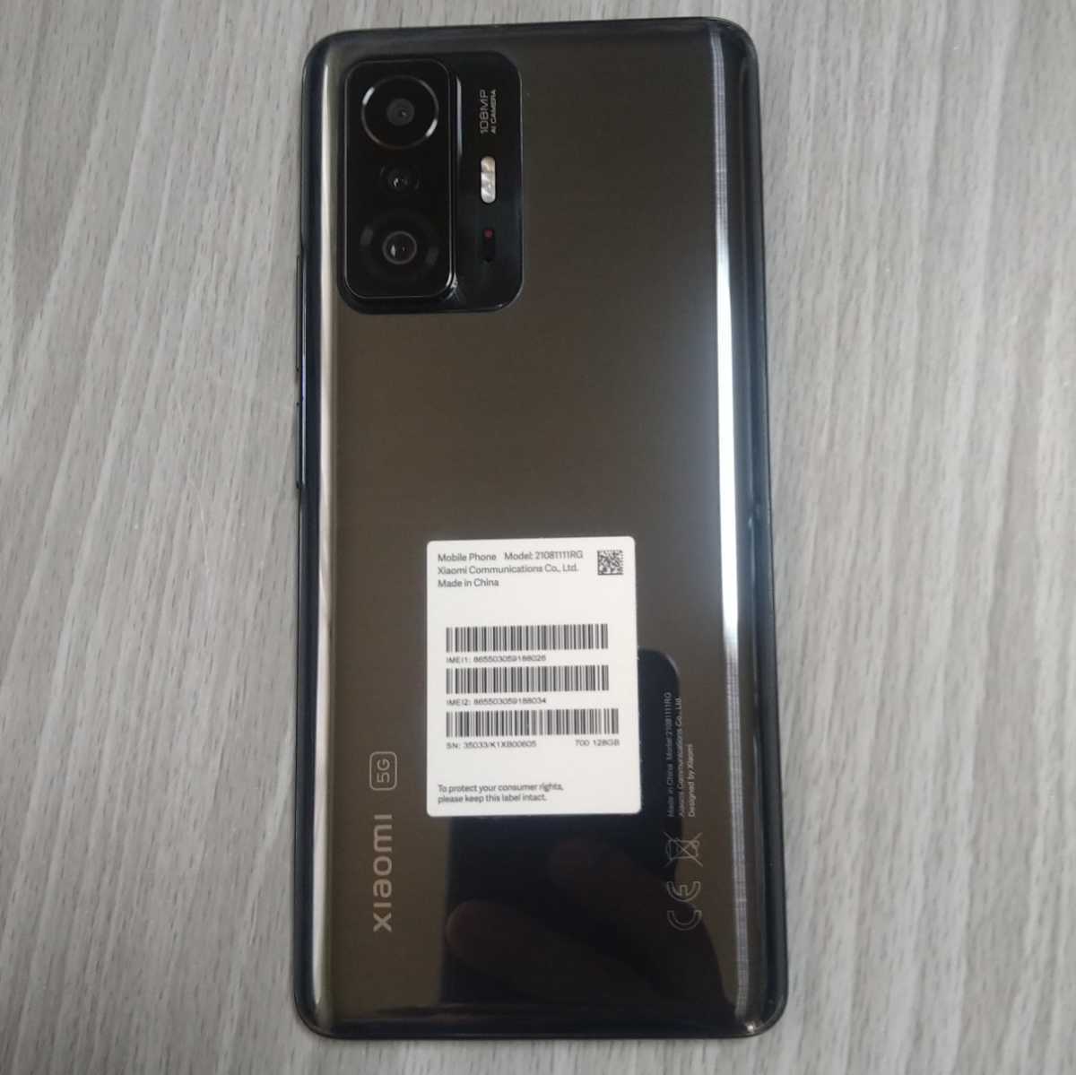 2022年のクリスマスの特別な衣装 Xiaomi 11T メテオライトグレー 8GB