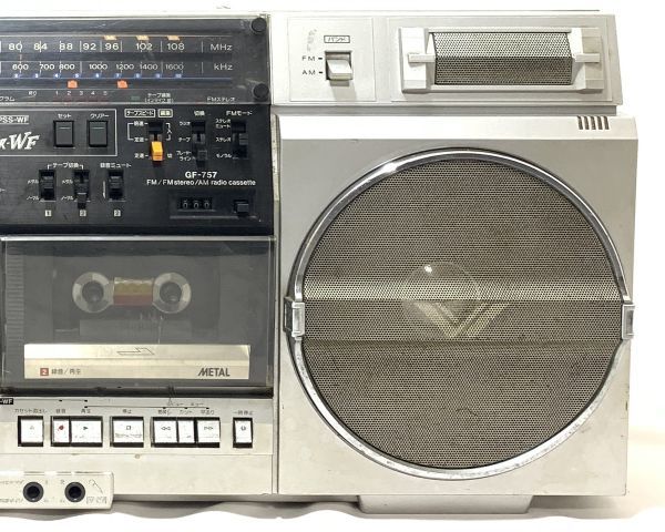 85%以上節約 SHARP GF-757 ステレオダブルカセットレコーダー