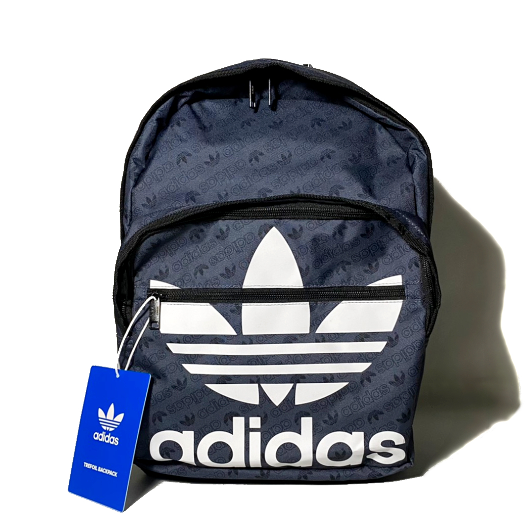 【並行輸入品】adidas バックパック Originals Trefoil Pocket Back Pack トレフォイル モノグラム グレー アディダスオリジナルス 灰色