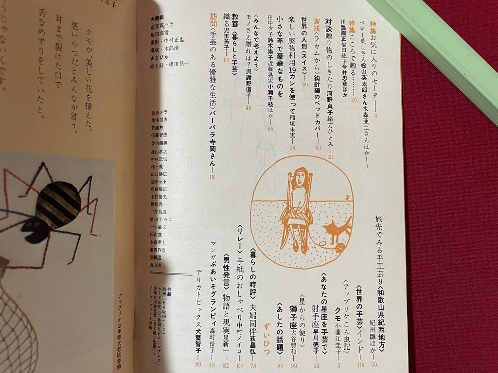 ｊ■□　昭和　冊子　DELICA　デリカ　'67冬号　特集　お気に入りのセーター　こころで贈る/J3_画像4