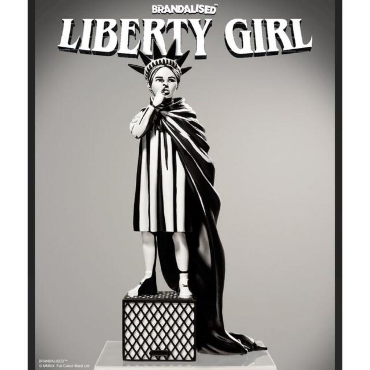 MIGHTY JAXX BANKSY 『LIBERTY GIRL』　バンクシー