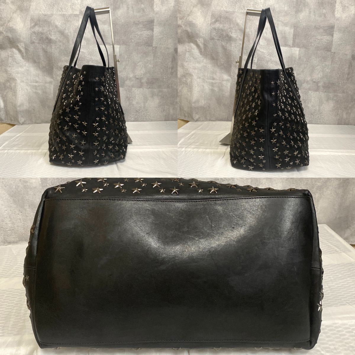 美品 Jimmy Choo ジミーチュウ ピムリコ PIMLICO ハンドバッグ トート