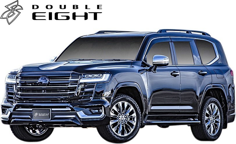 【M's】TOYOTA 300 ランドクルーザー ZX 前期 (2021.08-) DOUBLE EIGHT リヤハーフスポイラー // ランクル ダブルエイト エアロ パーツ_画像2