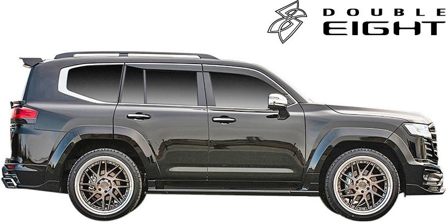 【M's】TOYOTA 300 ランドクルーザー ZX 前期 (2021.08-) DOUBLE EIGHT リヤハーフスポイラー // ランクル ダブルエイト エアロ パーツ_画像3
