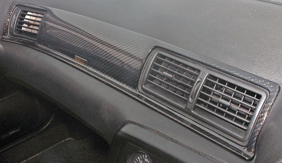 【M´s】 R32 GT-R BNR32 (1989.5-1994.10) TOP SECRET カーボンダッシュパネル ／／ トップシークレット スカイライン インテリアパネルの商品写真