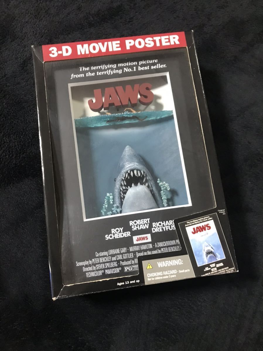 ジョーズ JAWS 3D ムービー ポスター 3-D MOVIE POSTER マクファーレン