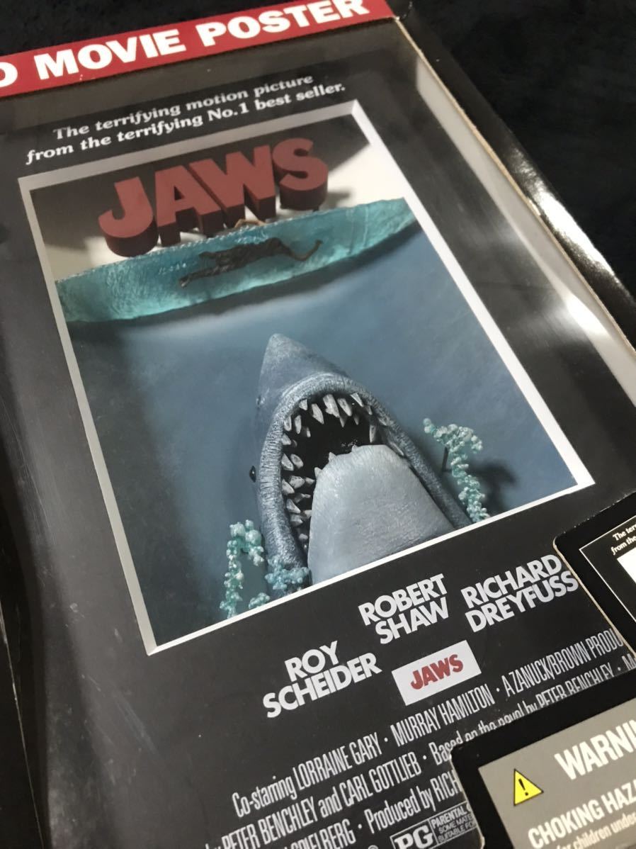 ジョーズ JAWS 3D ムービー ポスター 3-D MOVIE POSTER マクファーレン