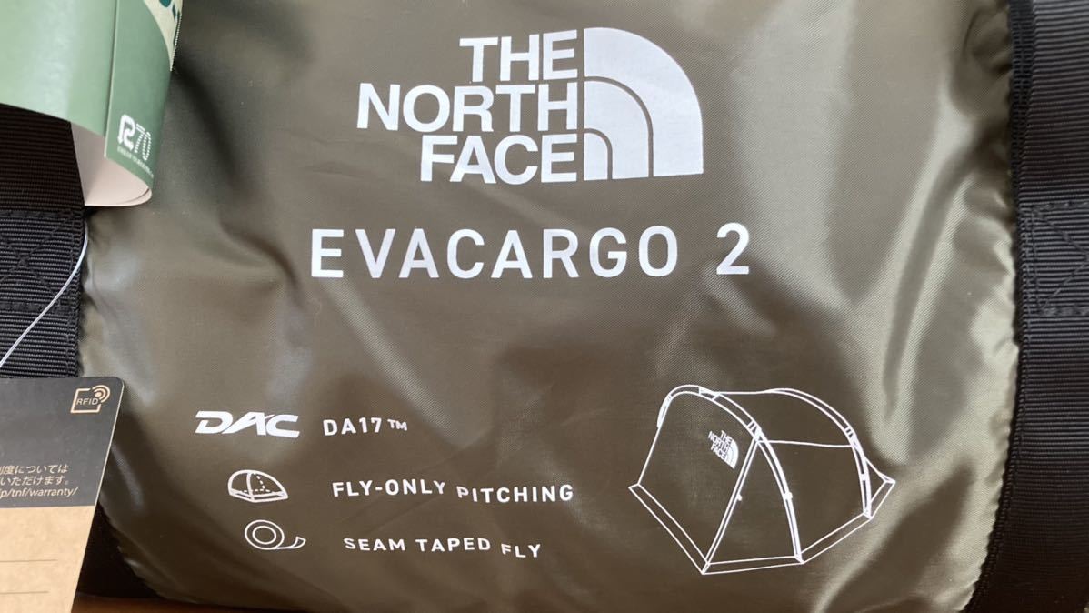 【新品未使用】【送料無料】ノースフェイス エバカーゴ2 ニュートープグリーン THE NORTH FACE Evacargo 2 NV22105 NT