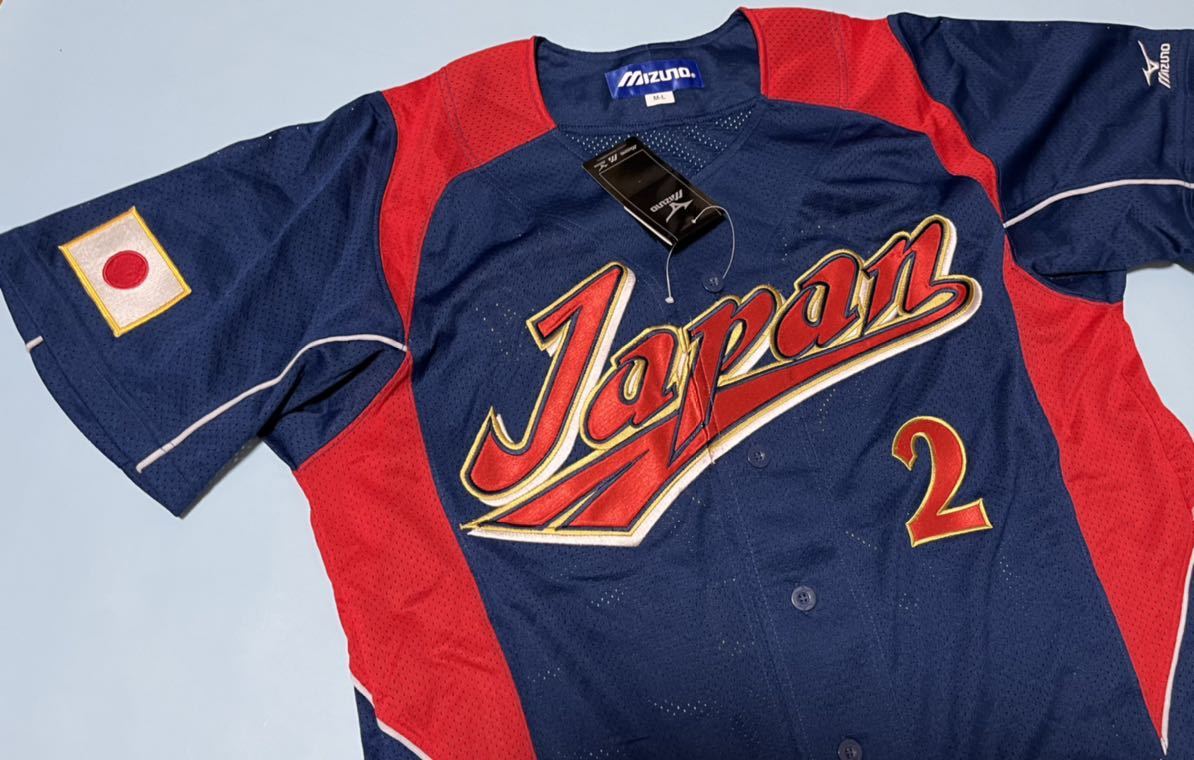 送料無料 即落 タグ付新品 2009WBC日本代表ユニフォーム 城島 送料無料 即落 タグ付新品 2009WBC日本代表ユニフォーム 城島