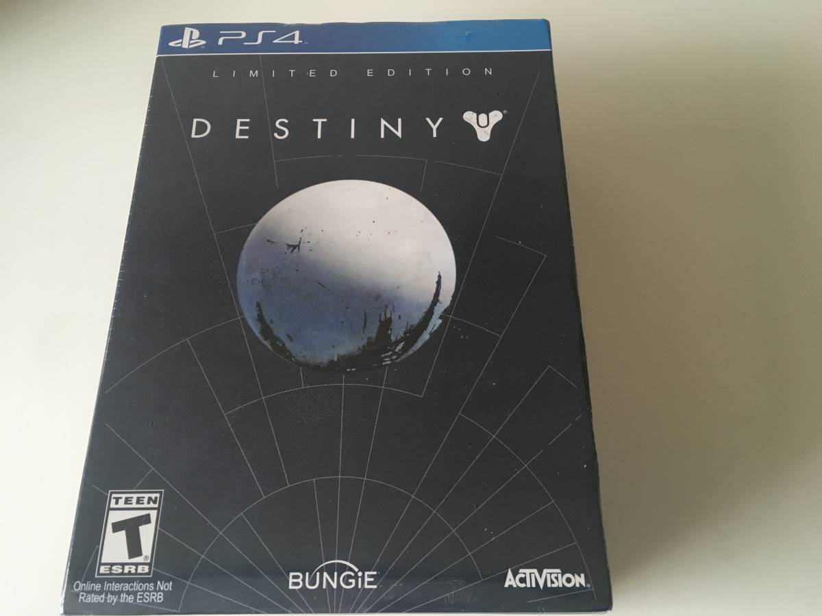 新品未開封 Destiny Limited Edition 送料無料　PS4版　限定版　Brandnew