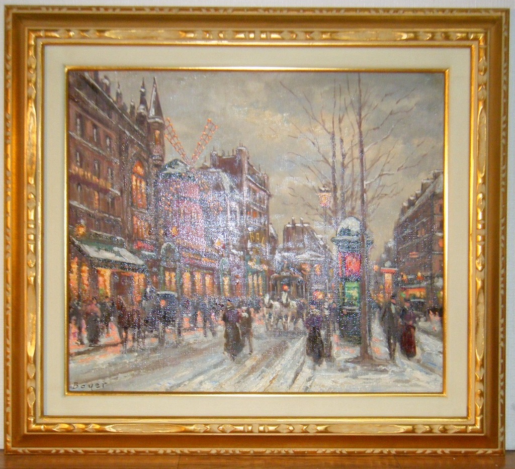 街風景、油絵、10号、額なし、 - 通販 - itswrap.com.br