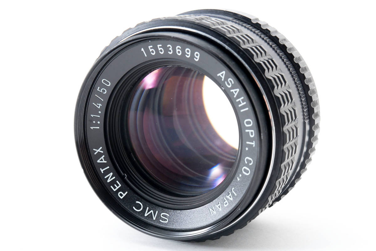 ☆引退品☆　SMC PENTAX ペンタックス 50mm F1.4　単焦点レンズ　マニュアル　MF S140_画像2