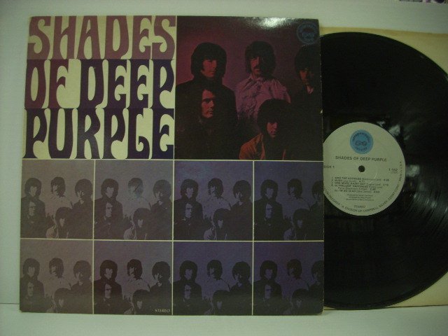 ■LP DEEP PURPLE / SHADES OF DEEP PURPLE ディープ・パープル ハッシュ ファーストアルバム 1968年作品 ◇r40607の画像1