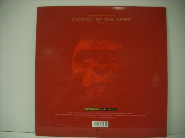 ■LP ジェリー・ゴールドスミス / 猿の惑星 サントラ PLANET OF THE APES JERRY GODSMITH ◇r40609_画像2