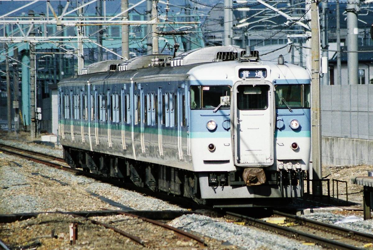 鉄道写真　東日本旅客鉄道（JR東日本）　長野エリア　115系1000番台　Lサイズ　ネガ・データ化_画像1