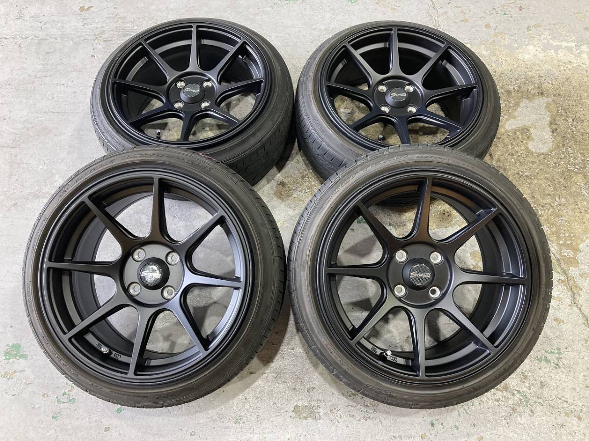 ステルスレーシング スペック01 15インチ 7J +30 4H100 165/50R15 N