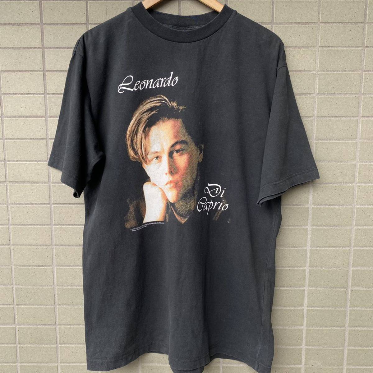 90s レオナルドディカプリオ Tシャツ XLビンテージ Leonardo DiCaprio